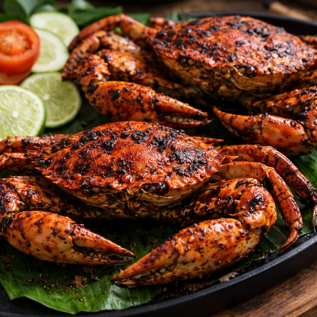 Kepiting Jantan (M) Bakar Ala Bandar / Butter